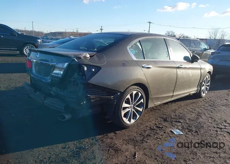 2013 Honda Accord Sport from USA, damaged, VIN 1HGCR2F51DA269921
